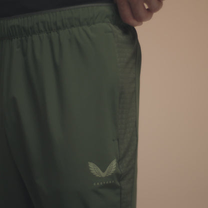 Flex Winterised Woven Joggers - Dark Green
