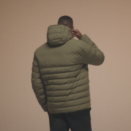 Lightweight Puffer Jacket - Ivy Green