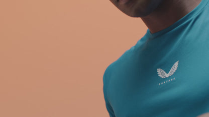 Flow Training T-Shirt - Dark Aqua