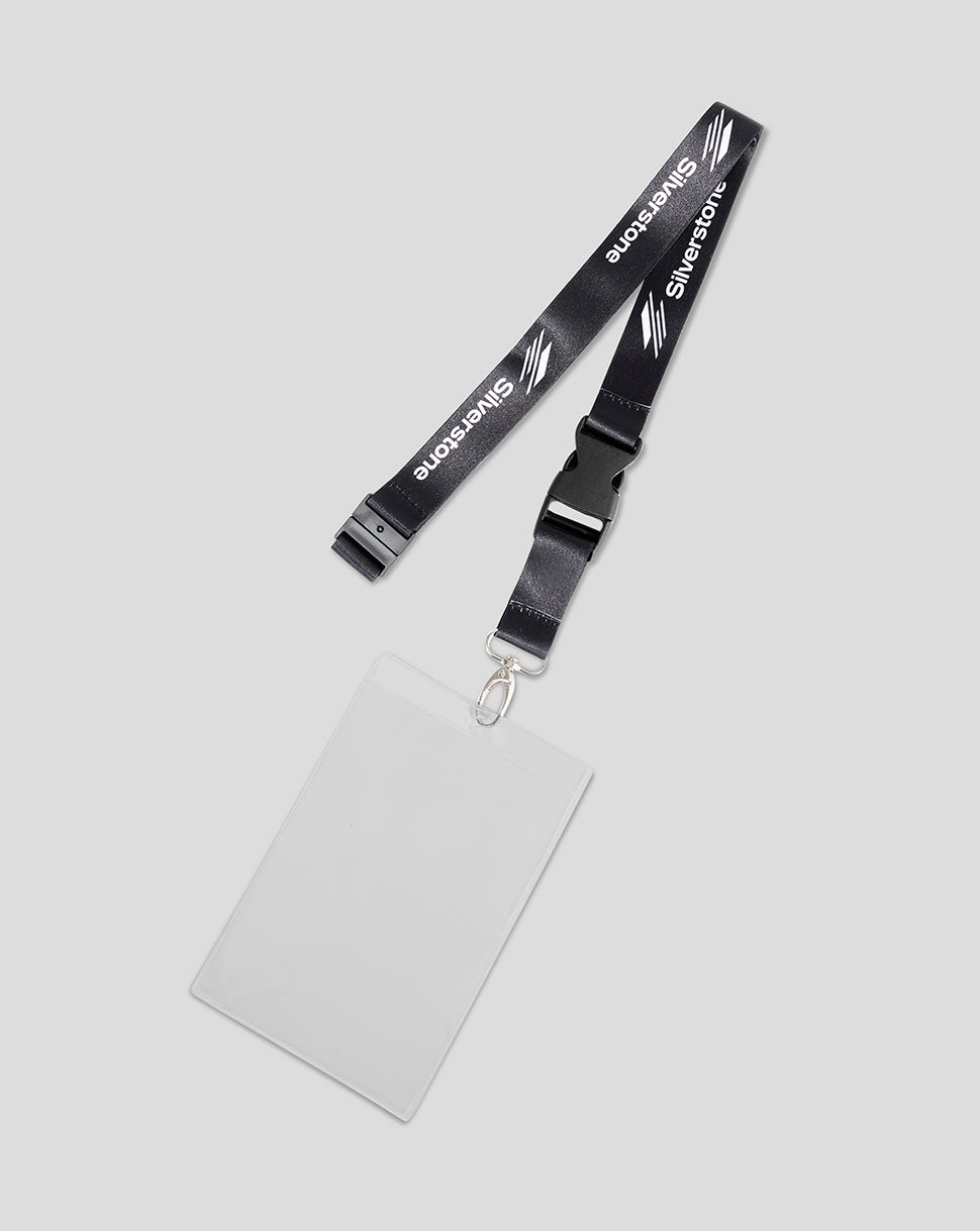 Schwarzes Silverstone Lanyard - Schwarz