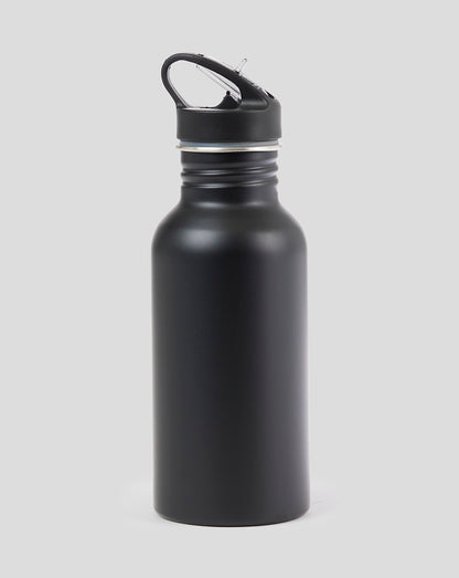 Black Silverstone Stainless St-Shirtl Drinks Bottle