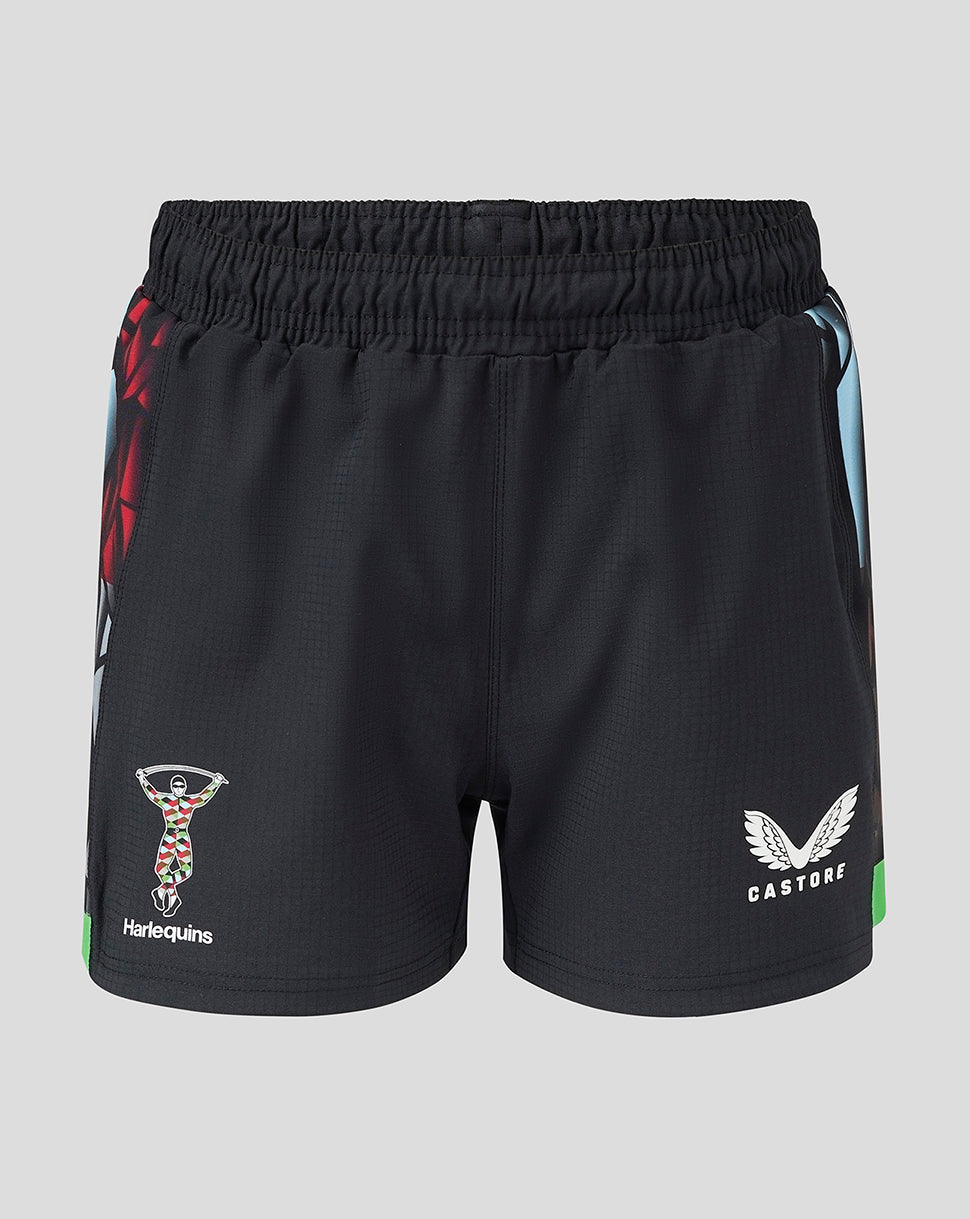 Harlequins Dames 23/24 Big Game Short - Zwart/Groen