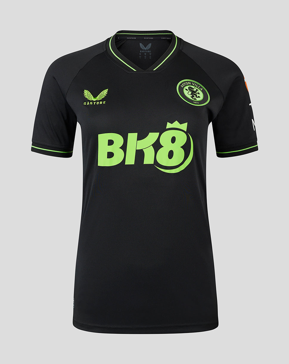 Aston Villa Damen Goalkeeper Heim Trikot – Schwarz - Schwarz