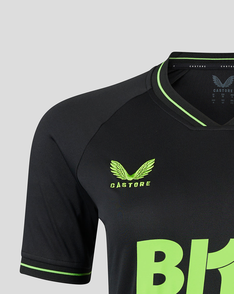 Aston Villa Damen Goalkeeper Heim Trikot – Schwarz - Schwarz