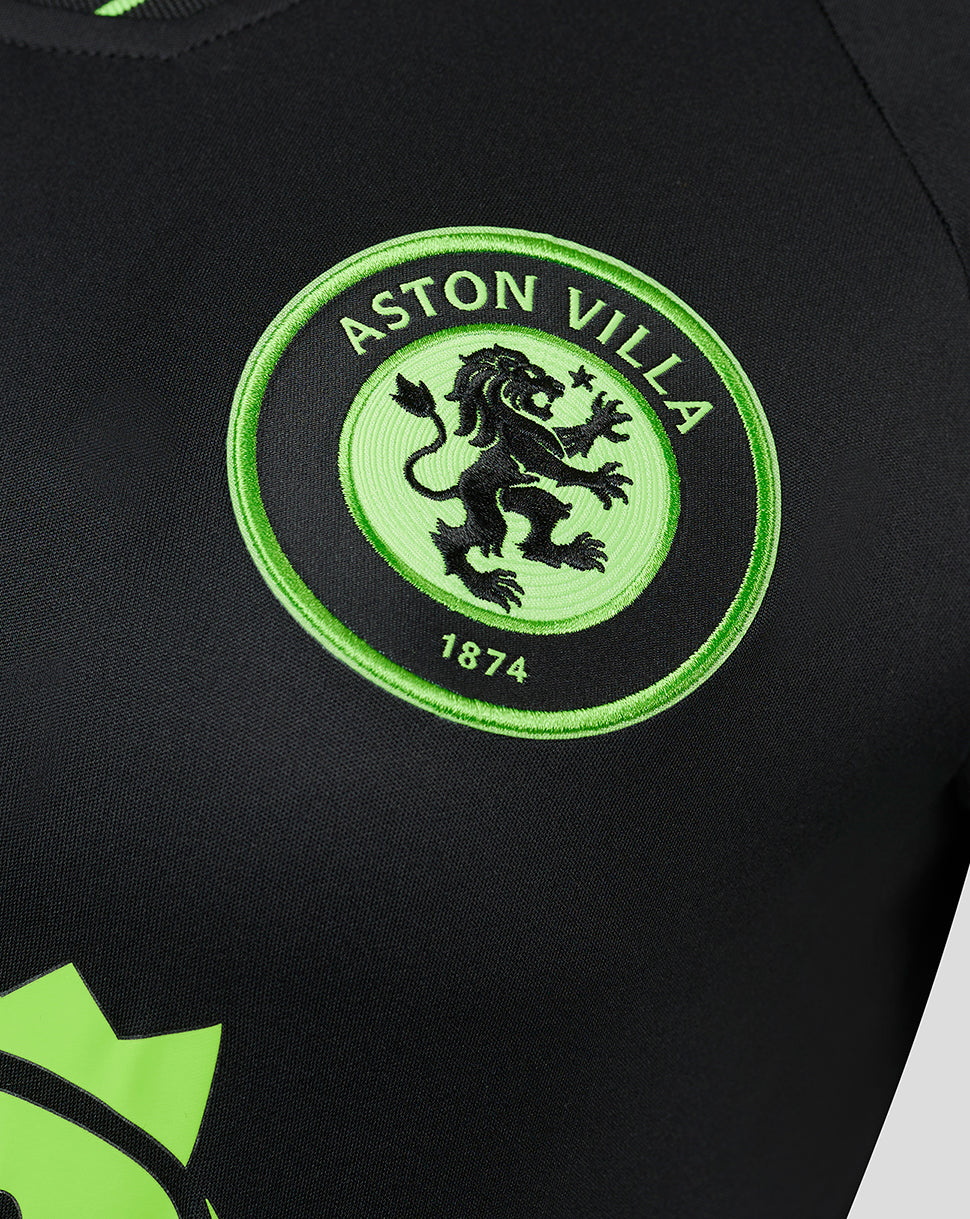 Aston Villa Damen Goalkeeper Heim Trikot – Schwarz - Schwarz