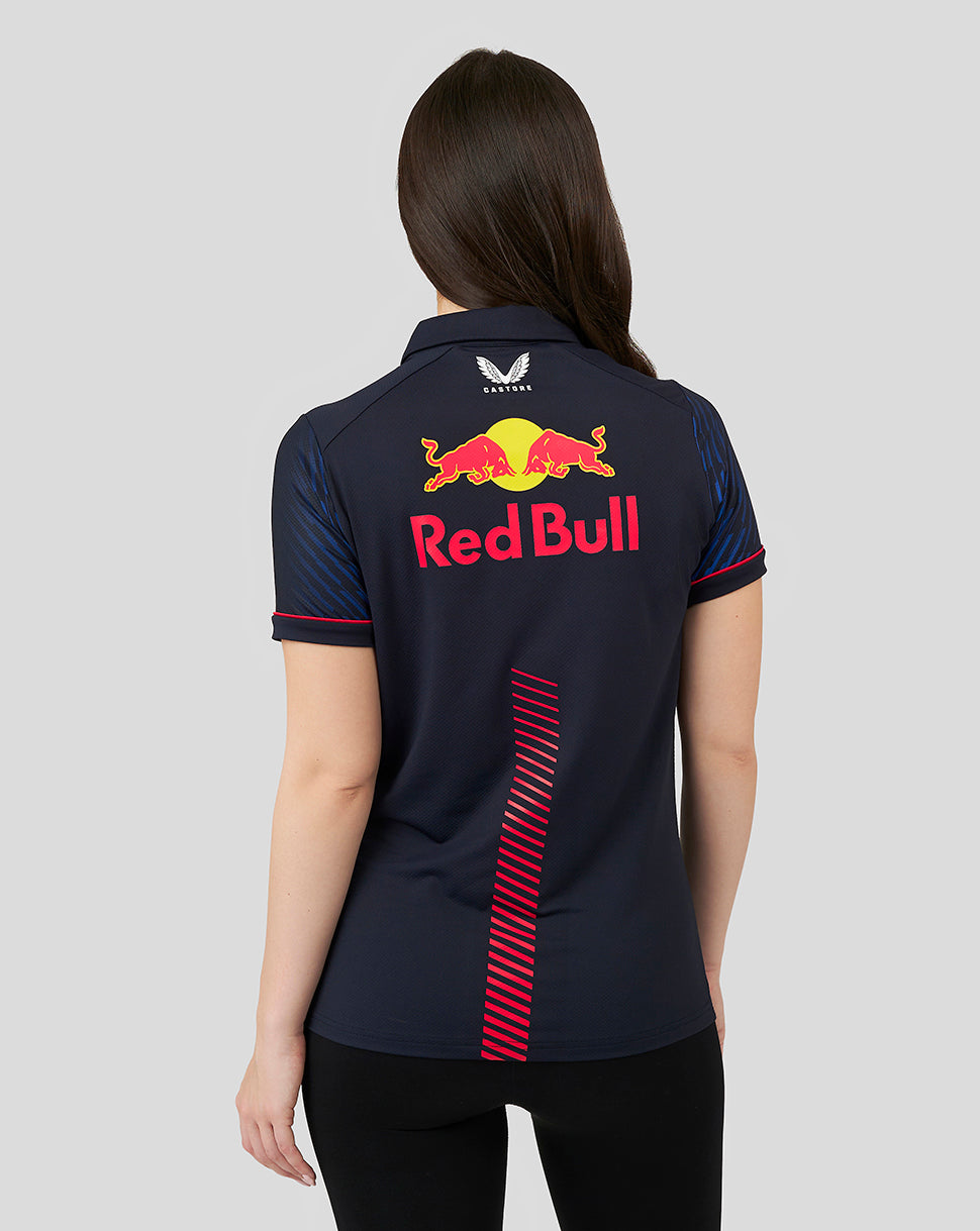 Oracle Red Bull Racing Damen ss Poloshirt Driver Max Verstappen – Nachthimmel - Night Sky