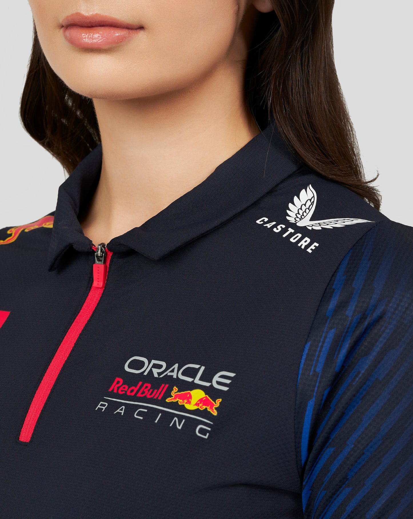 Oracle Red Bull Racing Womens ss Polo Shirt Driver Max Verstappen - Night Sky