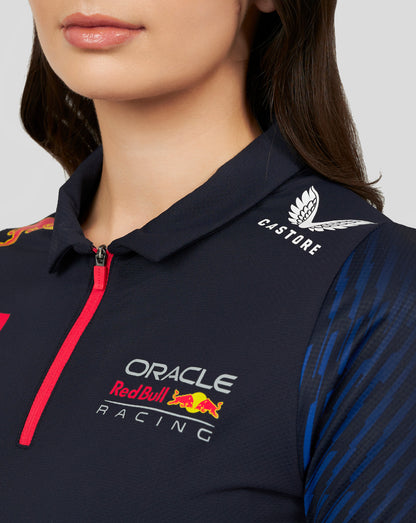 Oracle Red Bull Racing Womens ss Polo Shirt Driver Max Verstappen - Night Sky