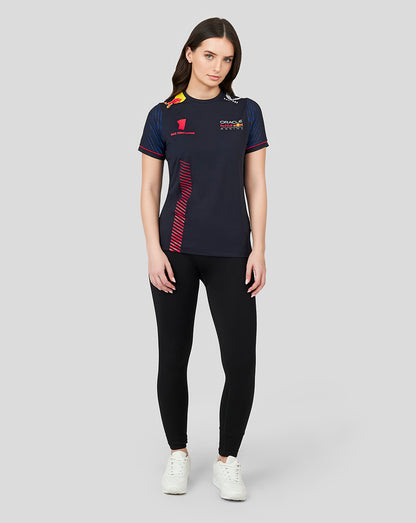 Oracle Red Bull Racing Womens T-Shirt Driver Max Verstappen - Night Sky