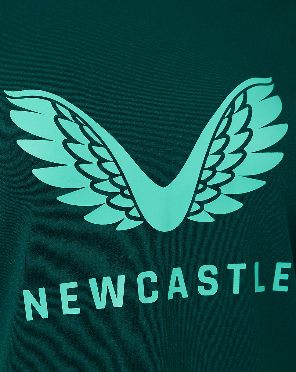 Newcastle United Women's 23/24 Players Travel T-Shirt - Green