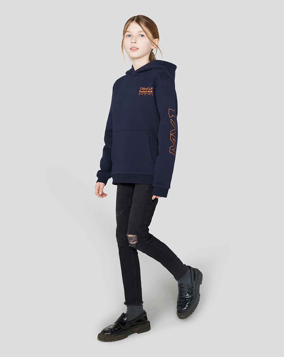 Junior Oracle Red Bull Racing Driver Max Verstappen Hoodie - Night Sky