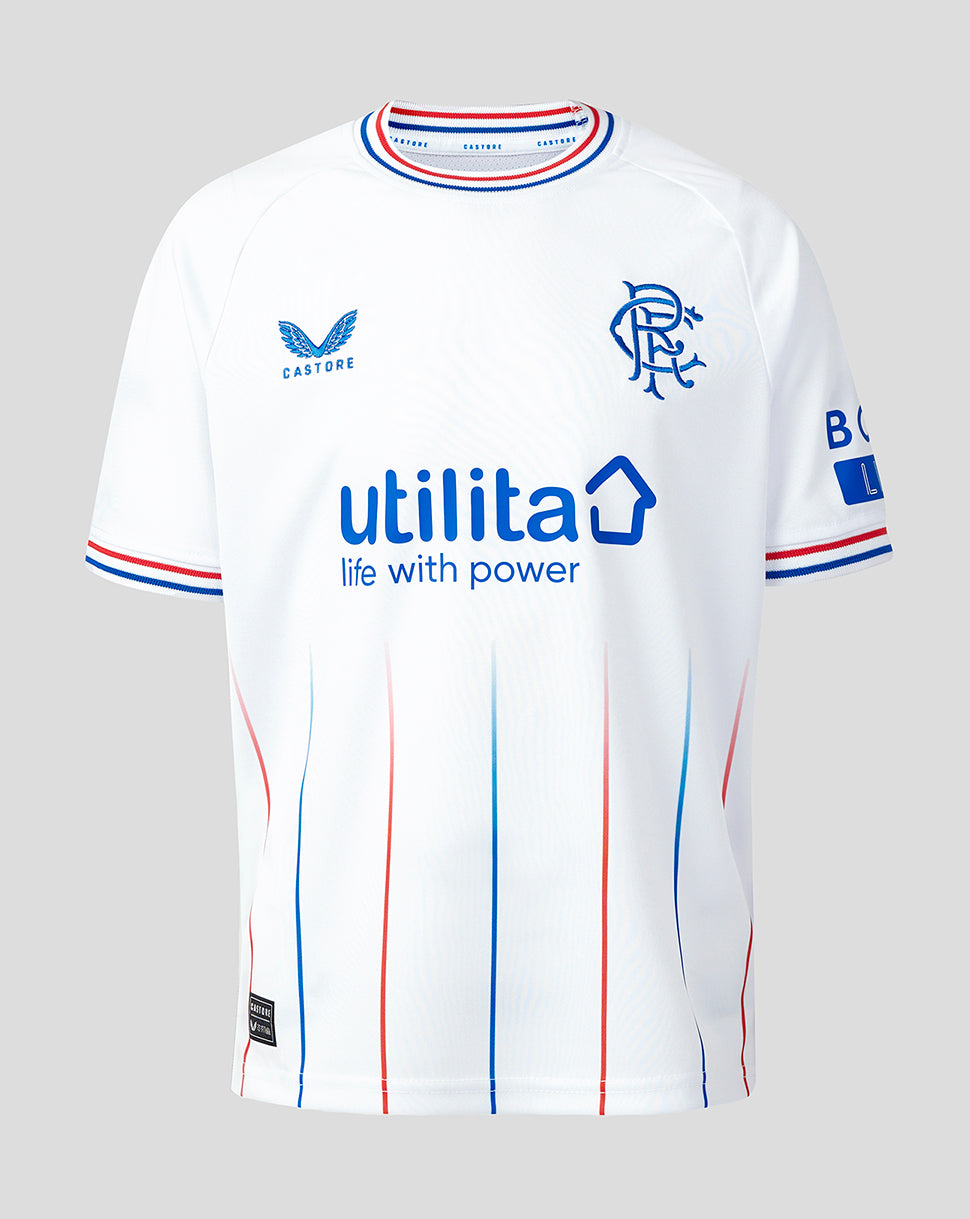 Rangers Junior 23/24 Auswärts Trikot - Weiss