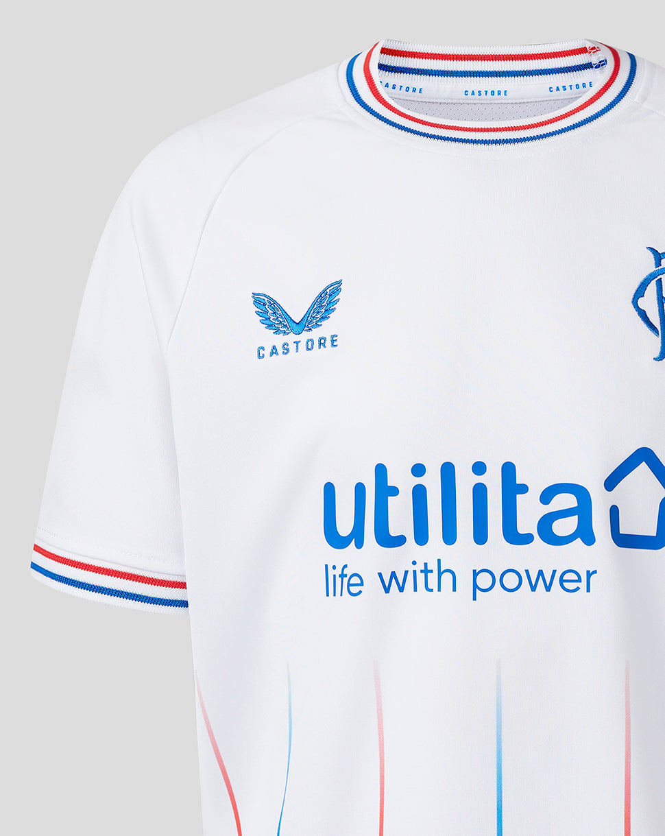 Rangers Junior 23/24 Auswärts Trikot - Weiss