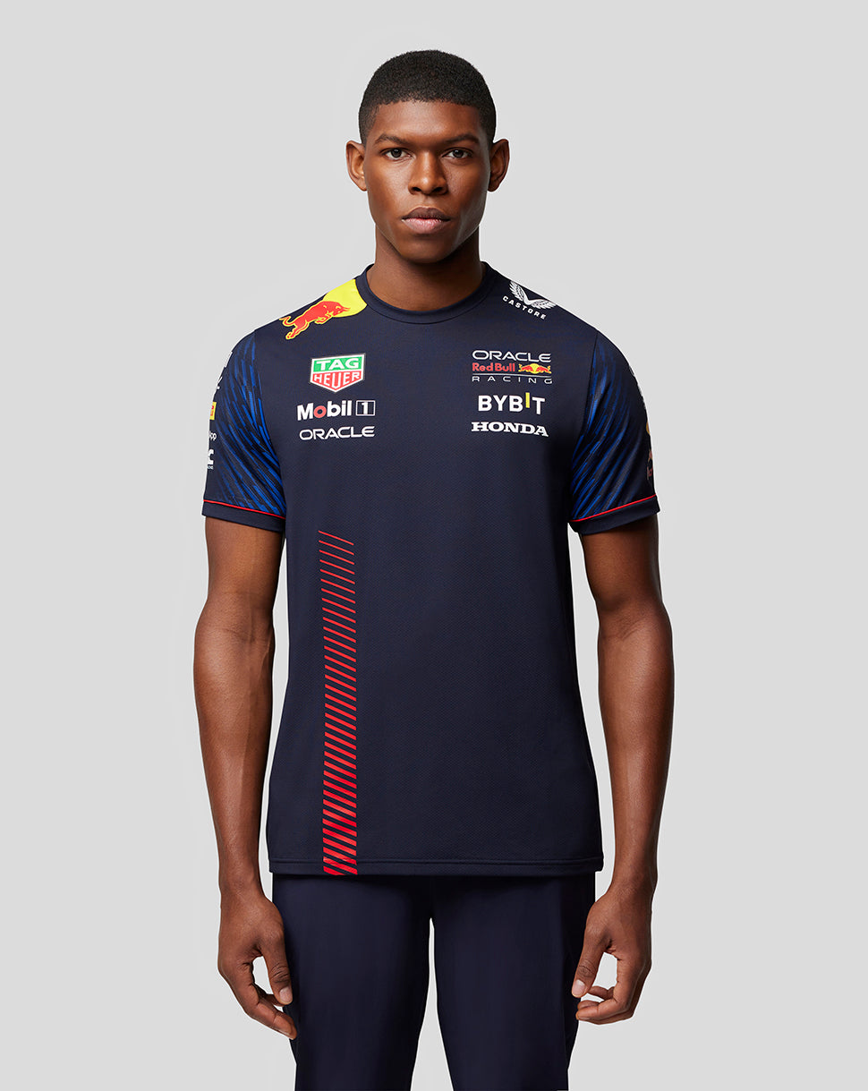Oracle Red Bull Racing Herren Set Up T-Shirt – Nachthimmel - Night Sky