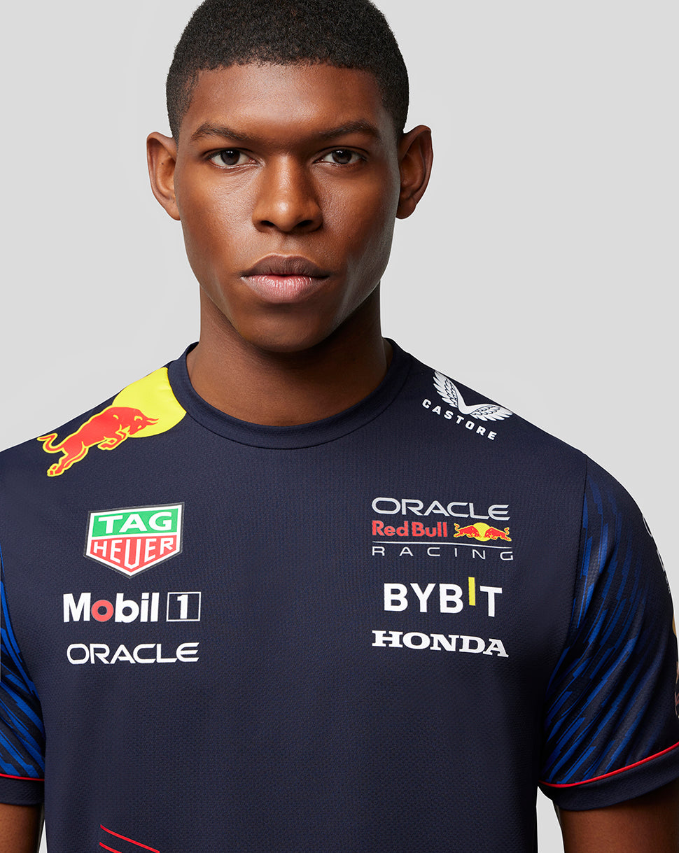 Oracle Red Bull Racing Mens Set Up T-Shirt - Night Sky