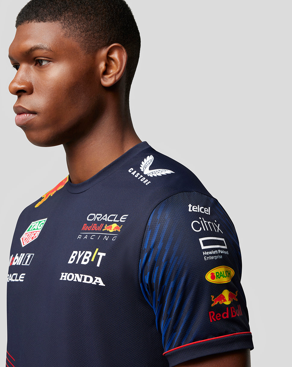 Oracle Red Bull Racing Mens Set Up T-Shirt - Night Sky