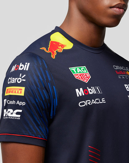 Oracle Red Bull Racing Mens Set Up T-Shirt - Night Sky