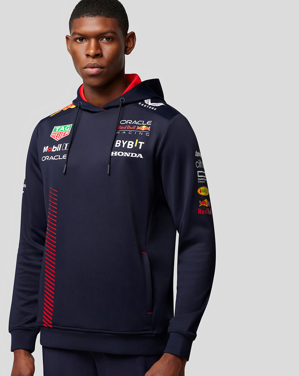 Oracle Red Bull Racing Mens Pullover Hoodie - Night Sky