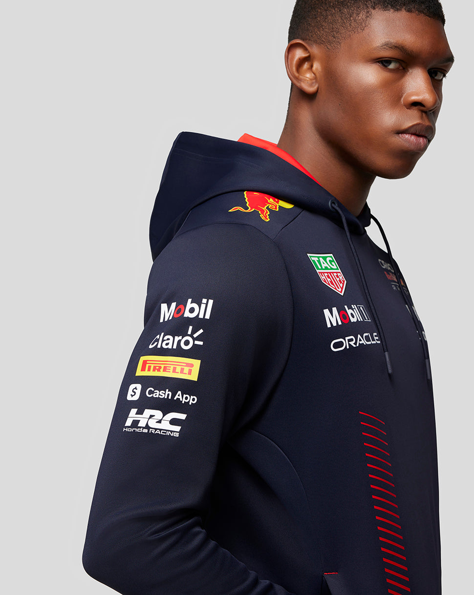 Oracle Red Bull Racing Mens Pullover Hoodie - Night Sky