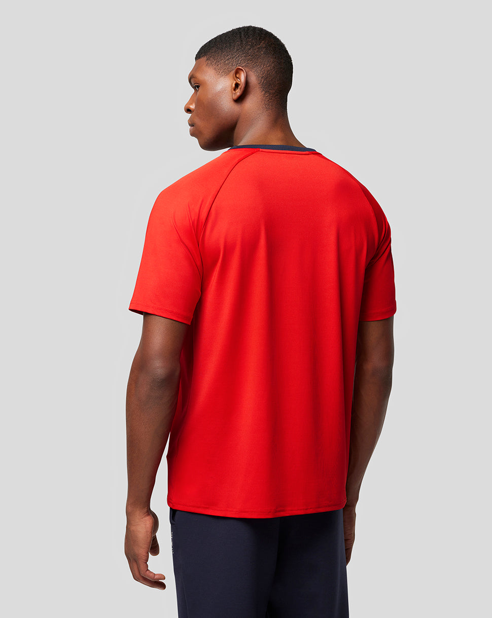 Oracle Red Bull Racing Herren Lifestyle T-Shirt – Flammendes Scharlachrot - Flame Scarlet