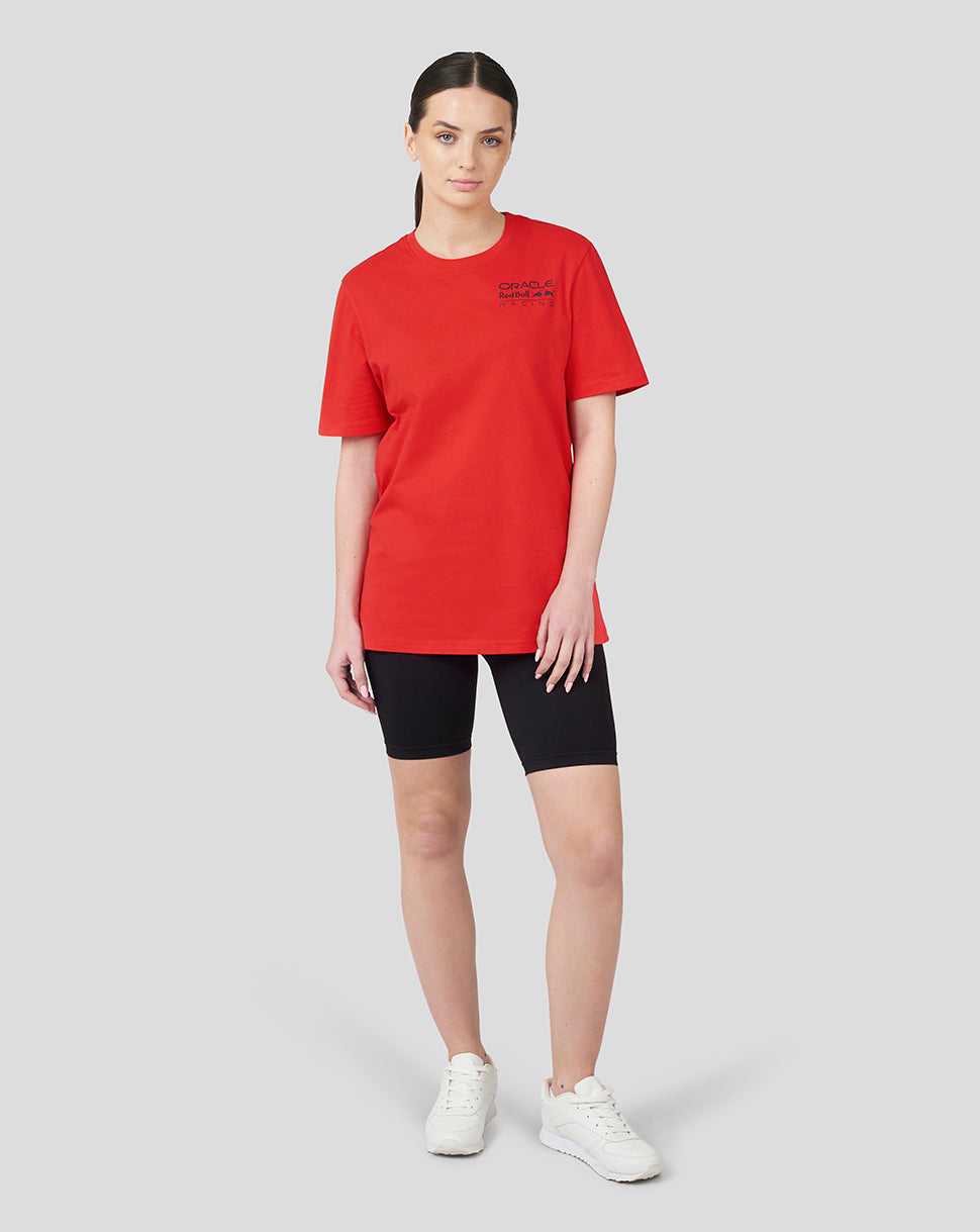 Oracle Red Bull Racing Unisex Core T-Shirt – Flammendes Scharlachrot - Flame Scarlet