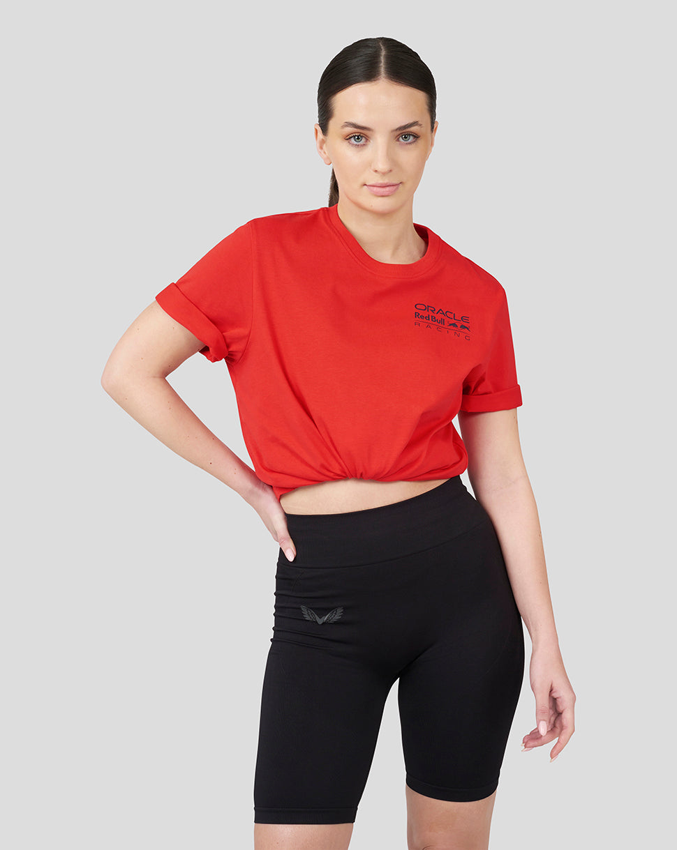 Oracle Red Bull Racing Unisex Core T-Shirt – Flammendes Scharlachrot - Flame Scarlet