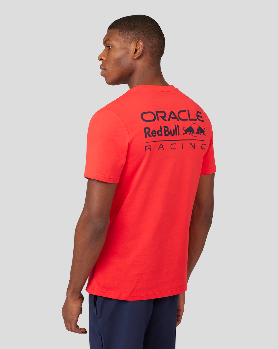 Oracle Red Bull Racing Unisex Core T-Shirt – Flammendes Scharlachrot - Flame Scarlet