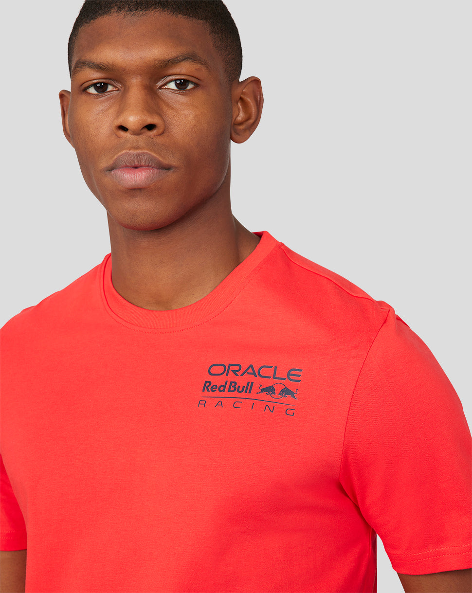 Oracle Red Bull Racing Unisex Core T-Shirt – Flammendes Scharlachrot - Flame Scarlet