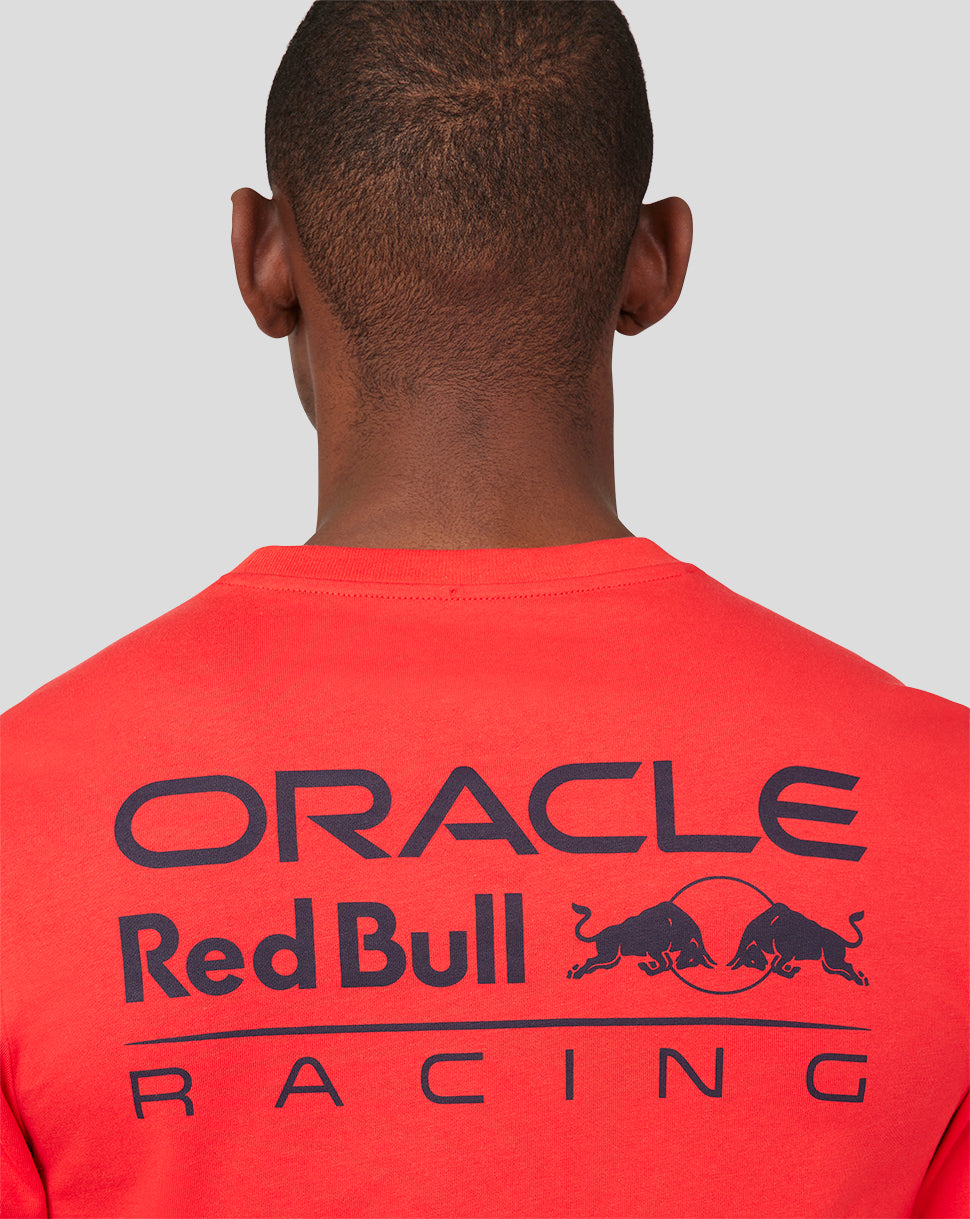 Oracle Red Bull Racing Unisex Core T-Shirt – Flammendes Scharlachrot - Flame Scarlet