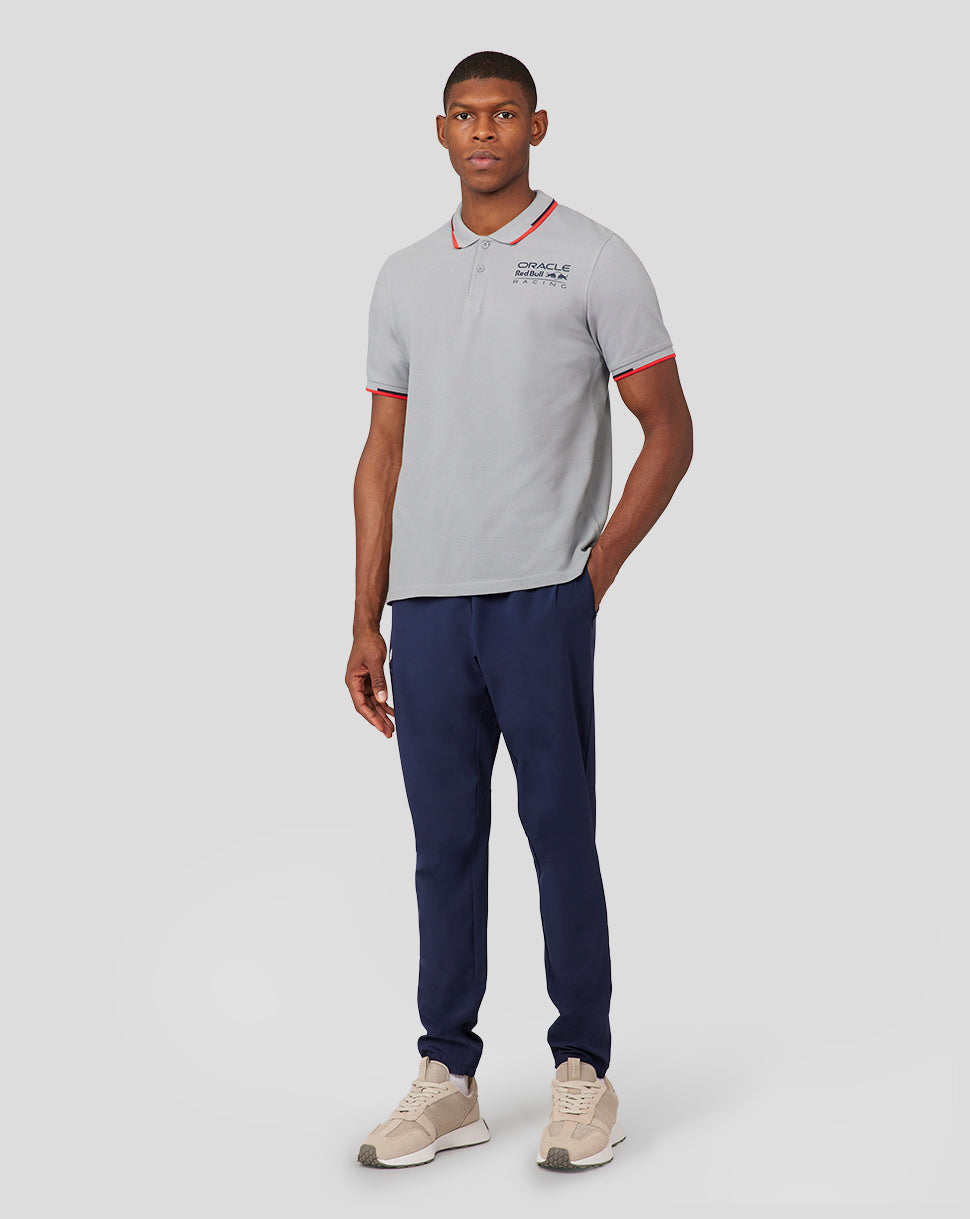 Oracle Red Bull Racing Unisex Core Poloshirt – Grau - Grau