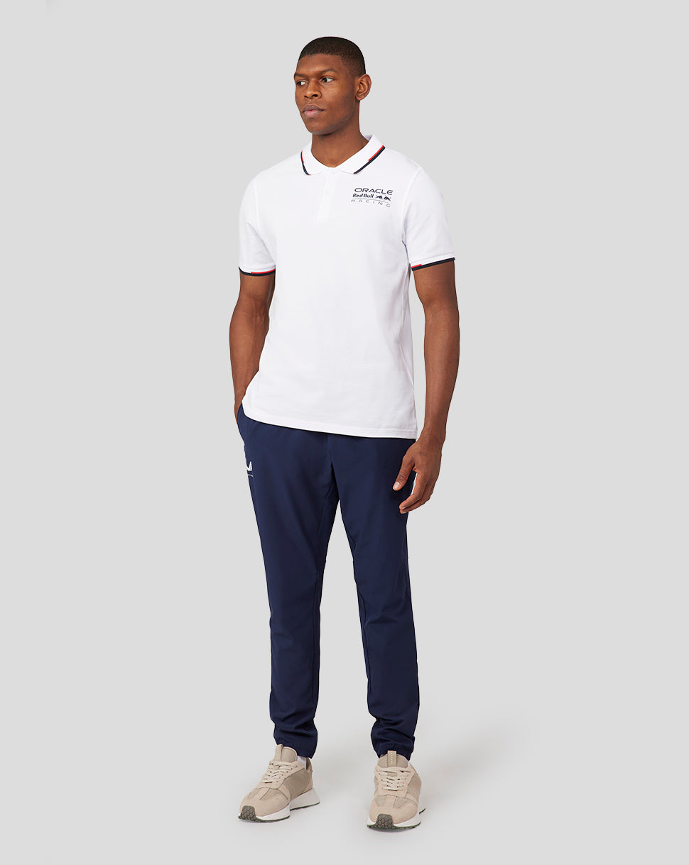 Oracle Red Bull Racing Unisex Core Poloshirt – Weiss - Weiss