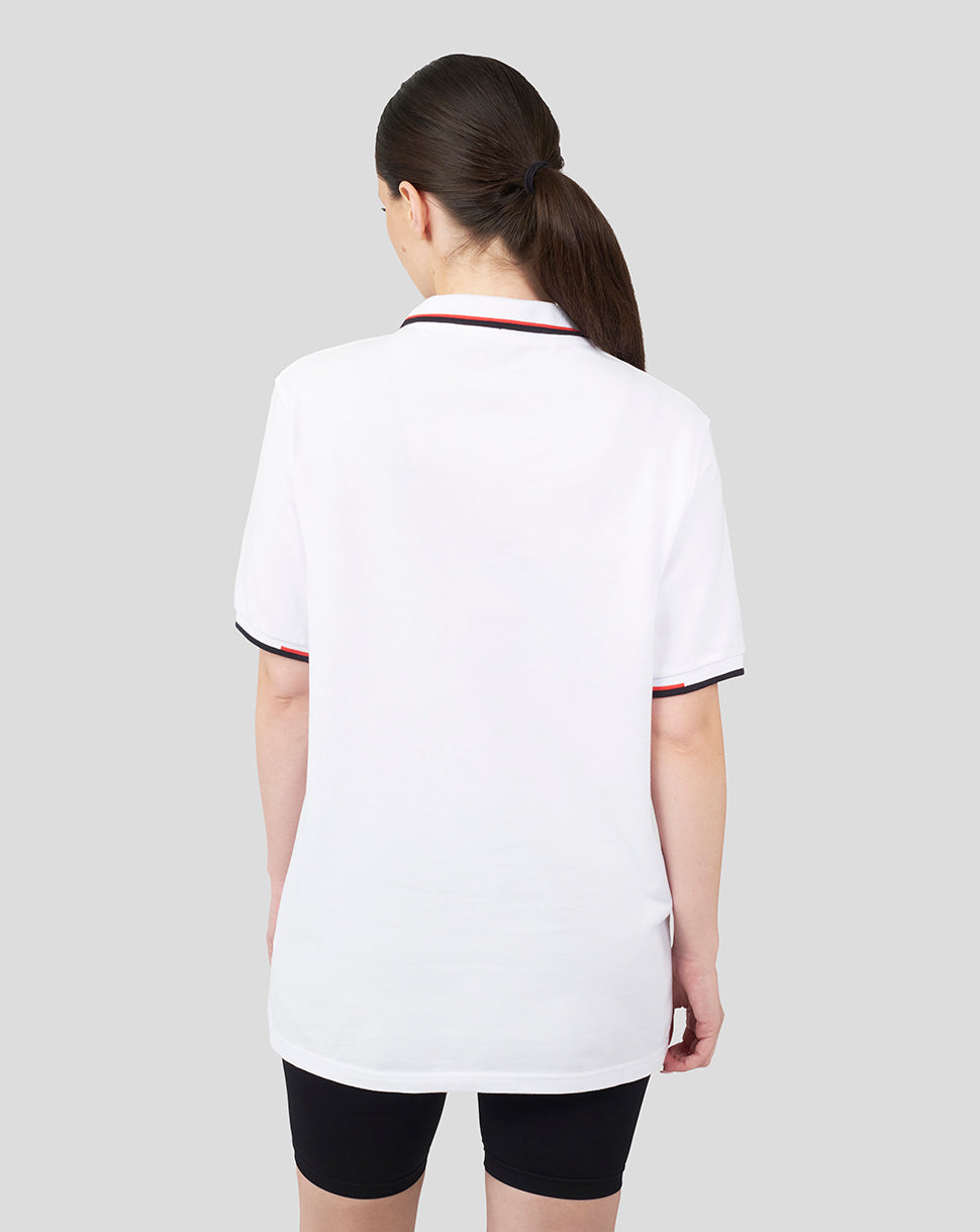 Oracle Red Bull Racing Unisex Core Poloshirt – Weiss - Weiss