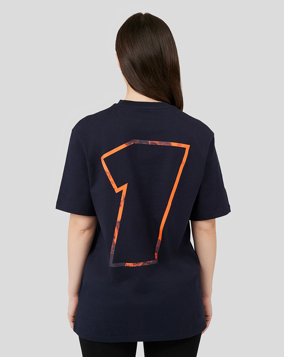 Oracle Red Bull Racing Unisex Driver Max Verstappen T-Shirt - Night Sky
