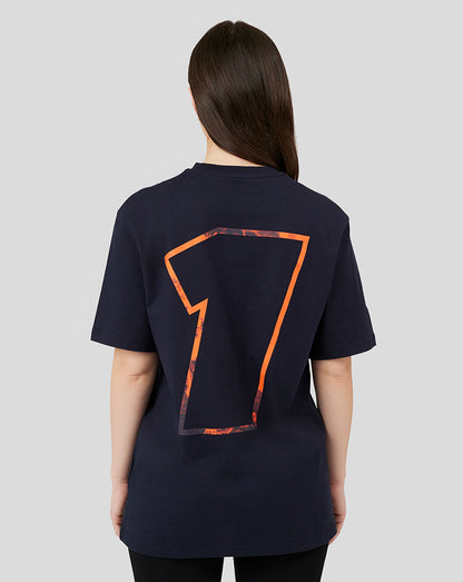 Oracle Red Bull Racing Unisex Driver Max Verstappen T-Shirt - Night Sky