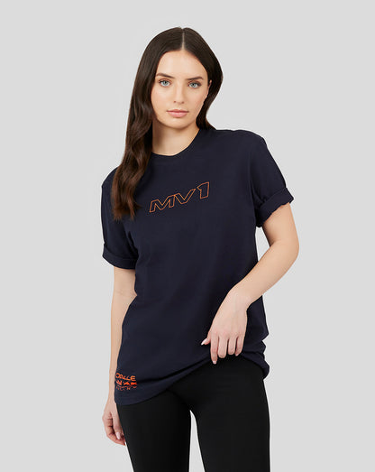 Oracle Red Bull Racing Unisex Driver Max Verstappen T-Shirt - Night Sky