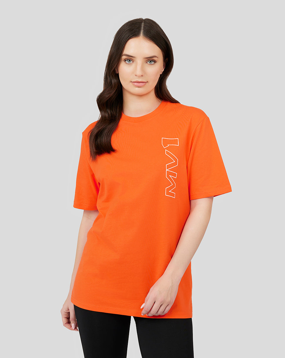 Oracle Red Bull Racing Unisex Driver Max Verstappen T-Shirt – Exotisches Orange - Exotic Orange