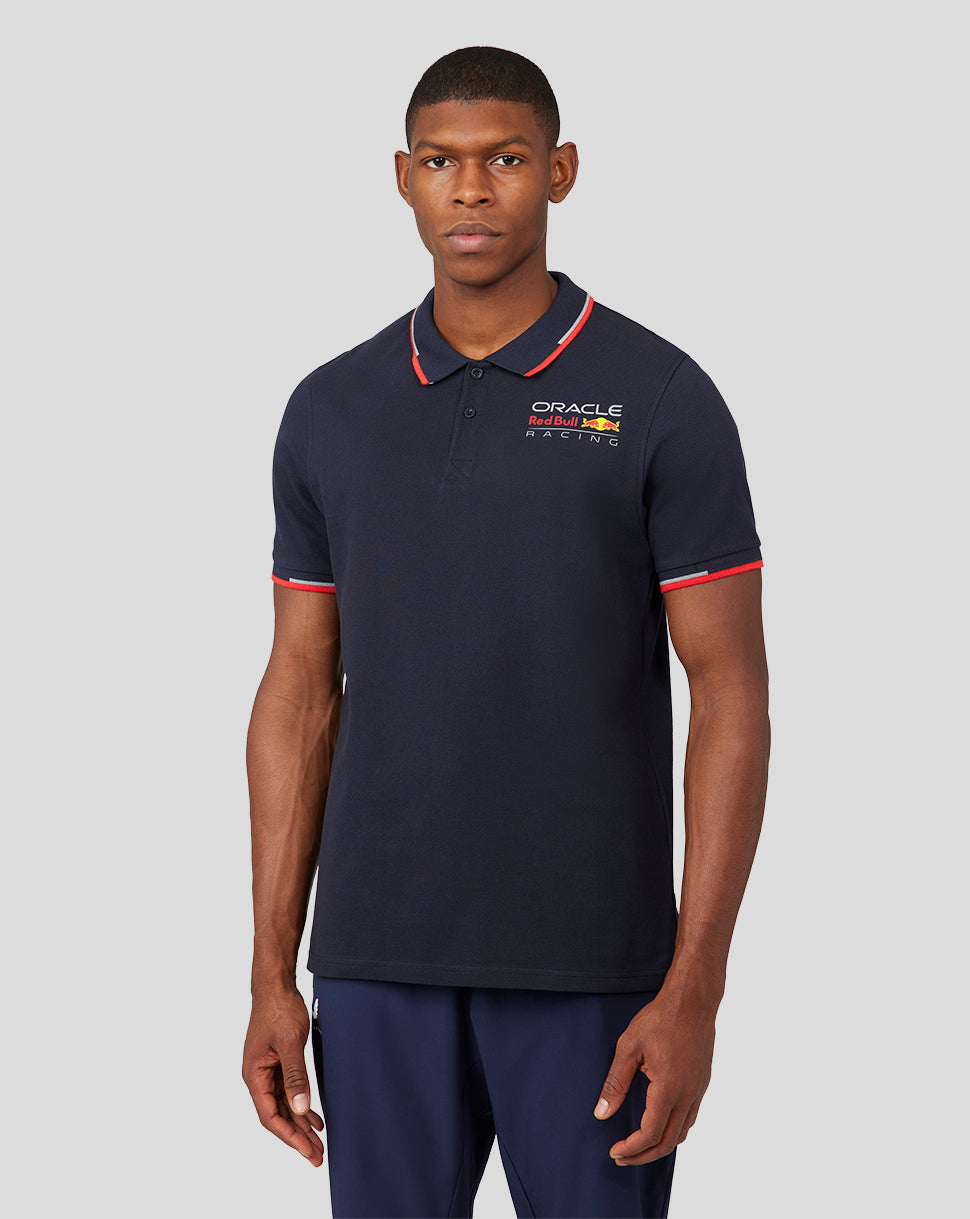 Polo Oracle Red Bull Racing Unisex Core Full Colour Logotipo – Cielo nocturno - Night Sky