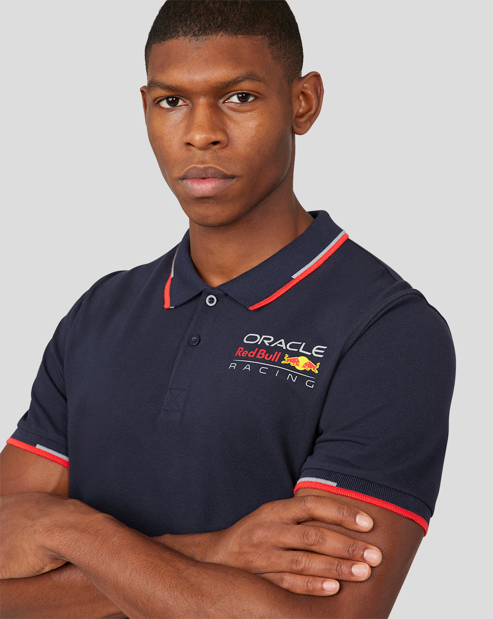 Polo Oracle Red Bull Racing Unisex Core Full Colour Logotipo – Cielo nocturno - Night Sky
