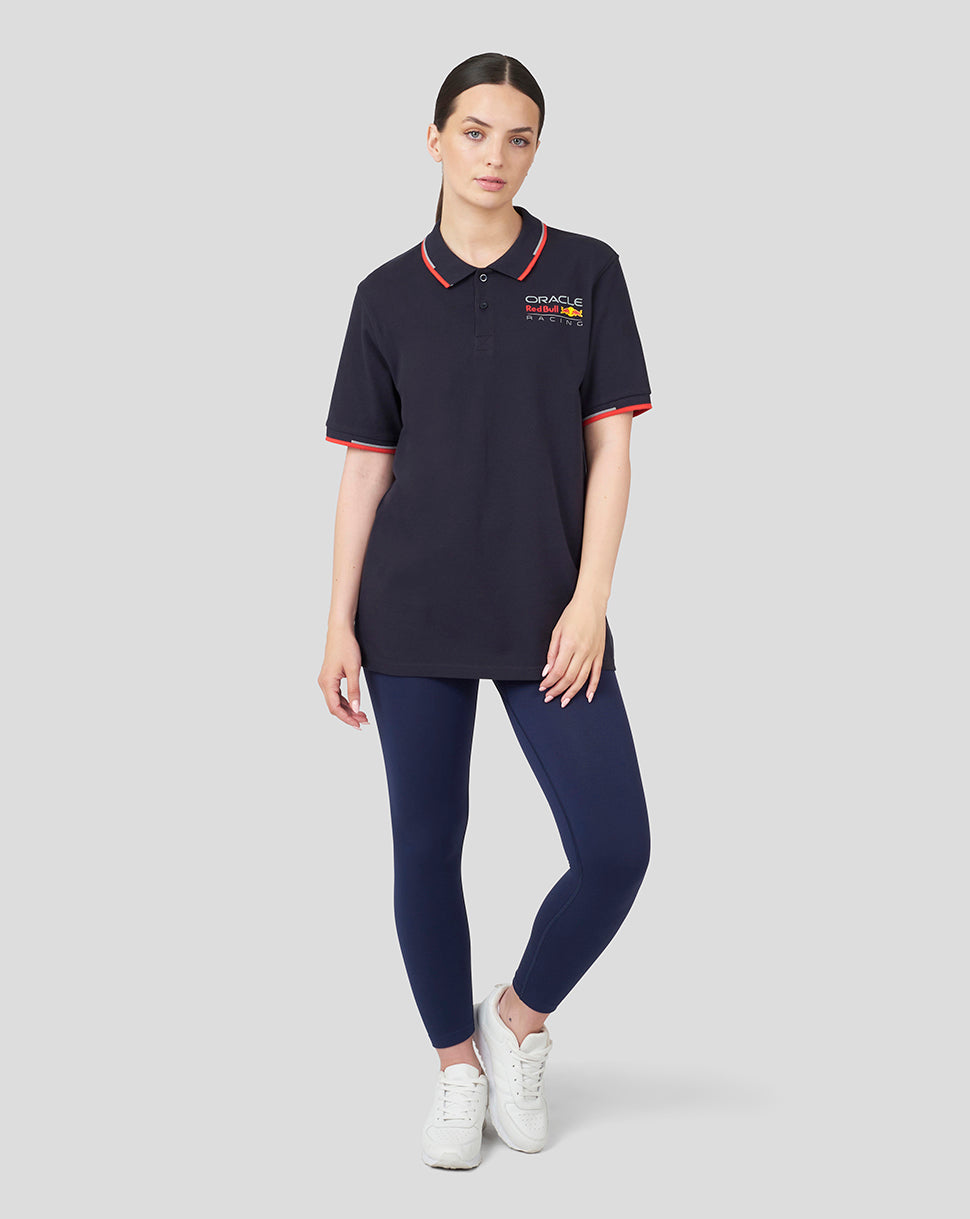 Polo Oracle Red Bull Racing Unisex Core Full Colour Logotipo – Cielo nocturno - Night Sky