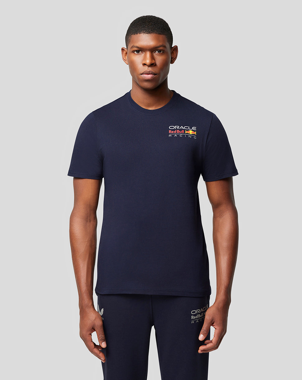 Camiseta Oracle Red Bull Racing Unisex Core Full Colour Logotipo – Cielo nocturno - Night Sky