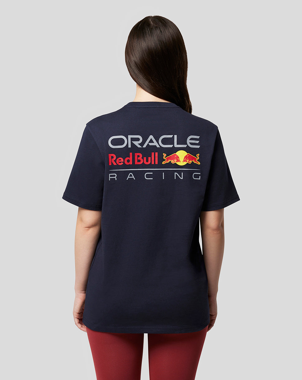 Camiseta Oracle Red Bull Racing Unisex Core Full Colour Logotipo – Cielo nocturno - Night Sky