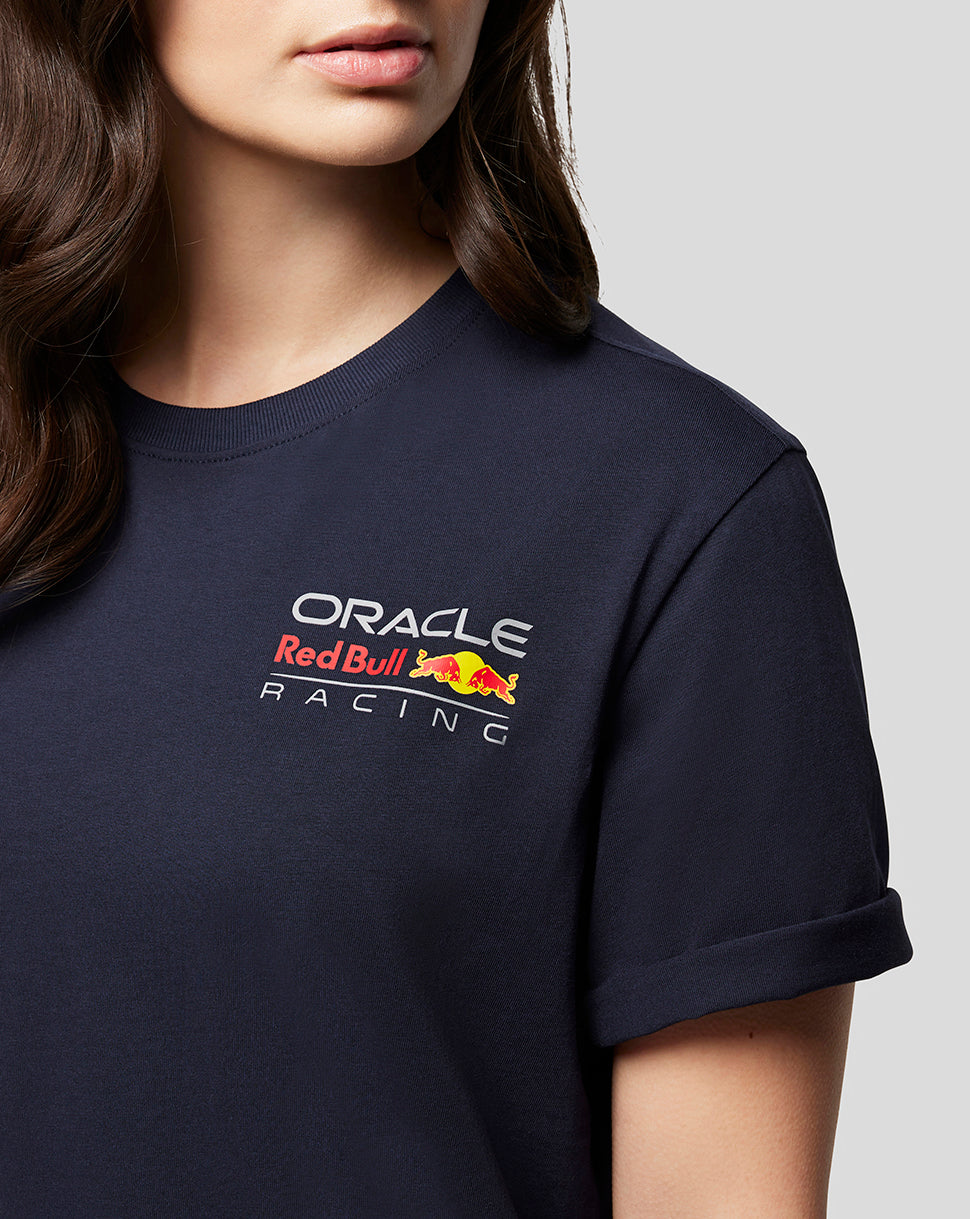 Camiseta Oracle Red Bull Racing Unisex Core Full Colour Logotipo – Cielo nocturno - Night Sky