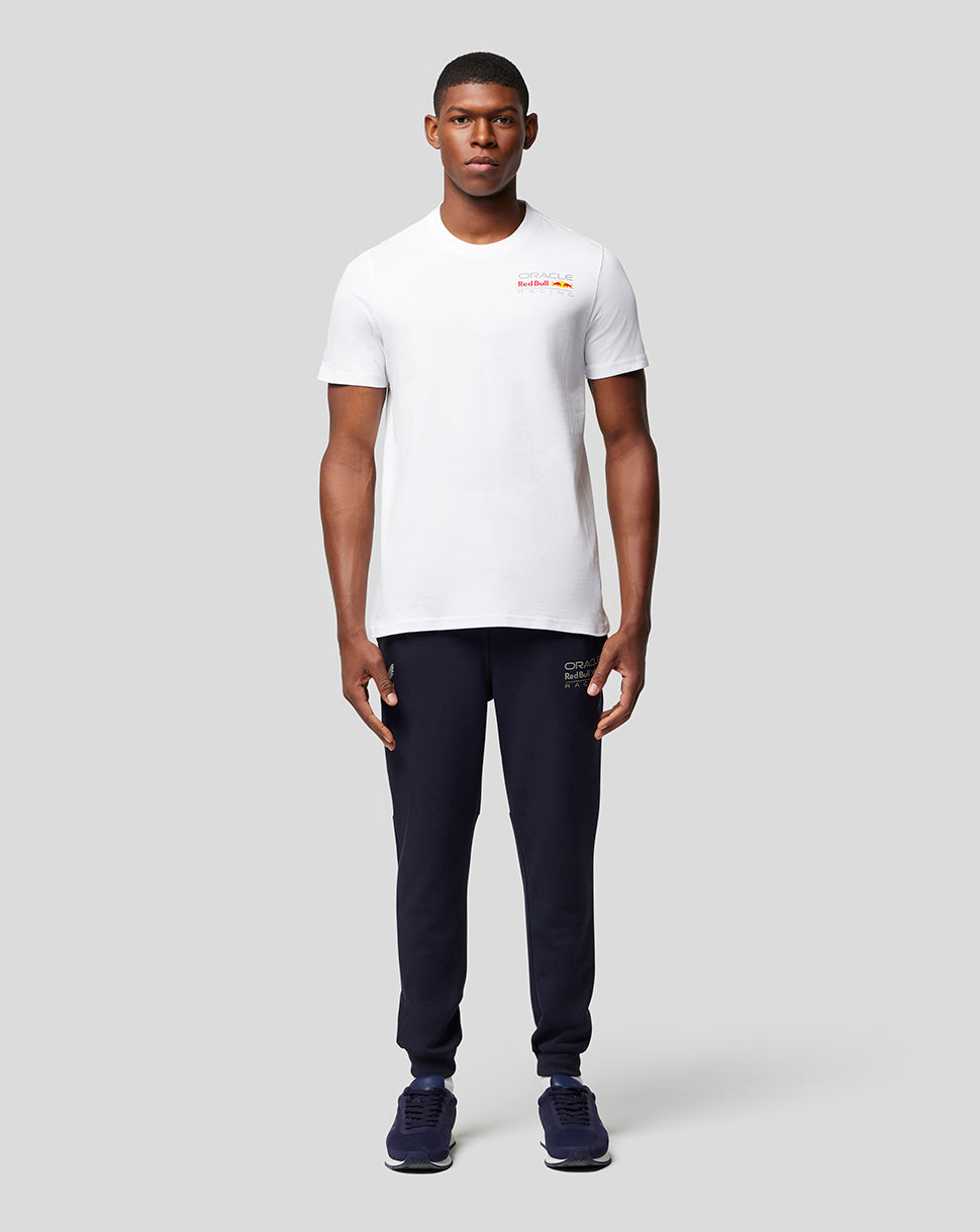 Oracle Red Bull Racing Unisex Core T-Shirt Full Colour Logo – Weiss - Weiss