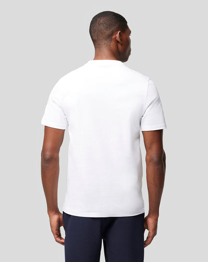 Oracle Red Bull Racing Unisex Large Front Logo T-Shirt - White