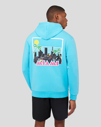 ORACLE RED BULL RACING UNISEX MIAMI OVERHEAD HOODIE - BLUE