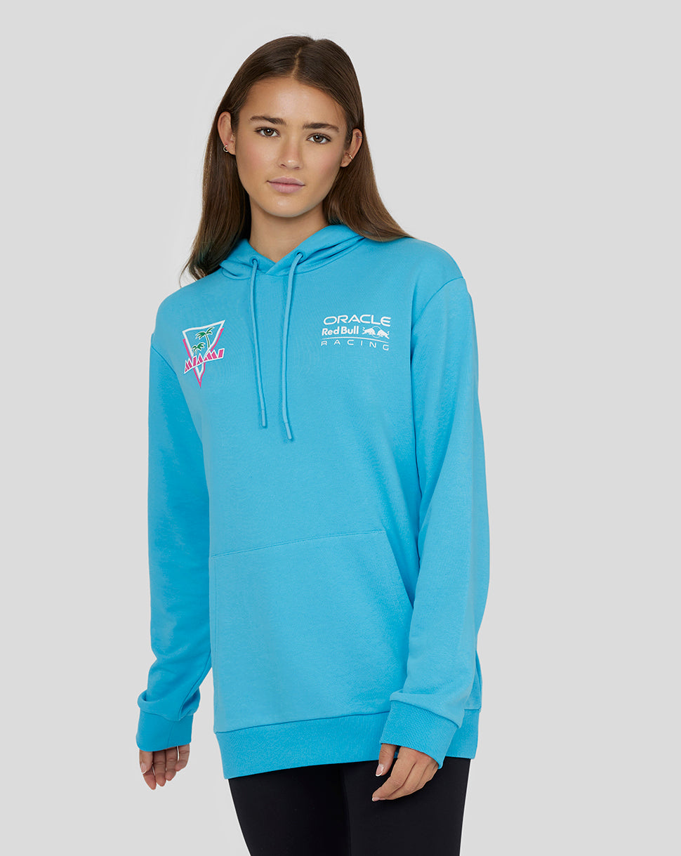 ORACLE RED BULL RACING UNISEX MIAMI OVERHEAD HOODIE - BLUE